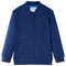 Kindervest met rits 140 marineblauw