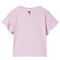 Kindershirt met mouwen met ruches 92 lila
