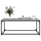 Salontafel 102x50x40 cm bewerkt hout en ijzer grijs sonoma