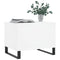Salontafel 60x44,5x45 cm bewerkt hout wit