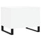 Salontafel 60x44,5x45 cm bewerkt hout wit