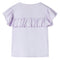 Kindershirt 92 lila