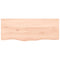 Tafelblad 100x40x4 cm onbehandeld massief eikenhout