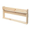 Duraline Muurplank Tijdschriftenrek 58x29x7cm Vuren