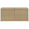 VidaXL Tuinbox 283 L poly rattan gemengd beige