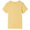 Kindershirt 116 geel