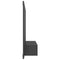 Tv-wandmeubel 120x23,5x90 cm spaanplaat grijs