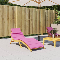Ligbedkussen oxford stof roze