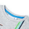 Kindershirt met korte mouwen 116 grijs