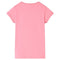 Kindershirt 92 felroze