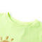 Kindershirt 128 neongeel