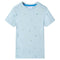 Kindershirt 92 lichtblauw