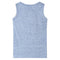 Kindertopje 92 gemleerd blauw