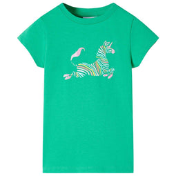 Kindershirt 140 groen