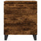 Dressoir 60x35x70 cm bewerkt hout gerookt eikenkleurig