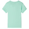 Kindershirt met korte mouwen 116 lichtgroen