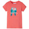 Kindershirt 104 koraalkleurig