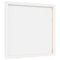 Canvasdoeken 12 st stof en massief grenenhout wit