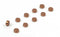 Trendform Magnetisch Steely - set van 10 stuks - koper