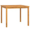 Tuintafel 90x90x74 cm massief acaciahout