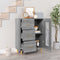 Dressoir 69,5x34x90 cm bewerkt hout grijs sonoma eikenkleurig