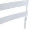 Tafel met twee stoelen DKD Home Decor Wit 80 cm 60 x 60 x 70 cm (3 pcs)