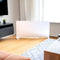 Höffmayr slim infraroodpaneel met wifi 770 watt Koolstof kristal wit 120x60