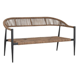 Tuinbank Home ESPRIT Aluminium 131 x 55 x 76 cm