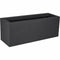 Bloempot EDA Zwart Antraciet 79,5 x 29,5 x 29,5 cm