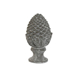 Decoratieve figuren Home ESPRIT Grijs ananas 16 x 16 x 31 cm