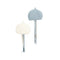 Knuffelset Crochetts Blauw Wit Medusa 40 x 95 x 8 cm 2 Onderdelen