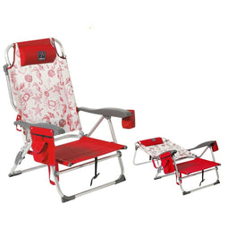 Strandstoel Rood 87 x 51 x 23 cm