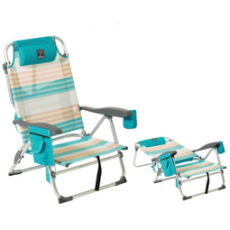 Strandstoel Blauw 87 x 51 x 23 cm