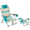 Strandstoel Blauw 87 x 51 x 23 cm