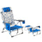 Strandstoel Blauw 87 x 51 x 23 cm