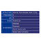 Strandstoel Blauw 87 x 51 x 23 cm