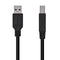 USB-kabel Aisens A105-0444 Zwart 2 m (1 Stuks)