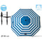 Strandparasol Ø 180 cm Zeeman