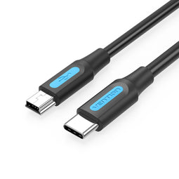 USB-kabel Vention COWBH 2 m Zwart (1 Stuks)