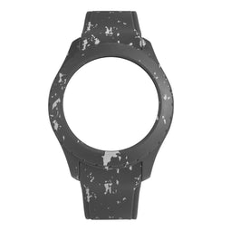 Verwisselbare Behuizing voor Horloge Unisex Watx & Colors COWA3735 Zwart