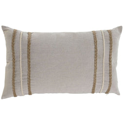 Kussen Home ESPRIT Beige Boho 50 x 30 cm