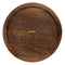 Bijzettafel Gouden Hout Bruin Ijzer 38 x 38 x 66 cm