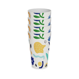 Glazenset Versa Sunflower Polyethyleen RPET 4 Onderdelen