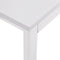 Eettafel Versa Avant Wit PVC Hout MDF 75 x 75 x 120 cm