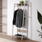 Klädhängare Versa Wit PVC Metaal Hout MDF 40 x 169 x 64 cm