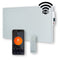 Höffmayr slim infraroodpaneel met wifi 480 watt Koolstof kristal wit 90x50