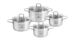 GERLACH. BRAVA COOKWARE SET 8pcs.