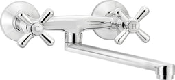 Wall-mounted kitchen faucet
