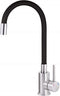Kitchen faucet with flexible spout