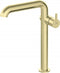 Tall basin mixer with rectangular spout